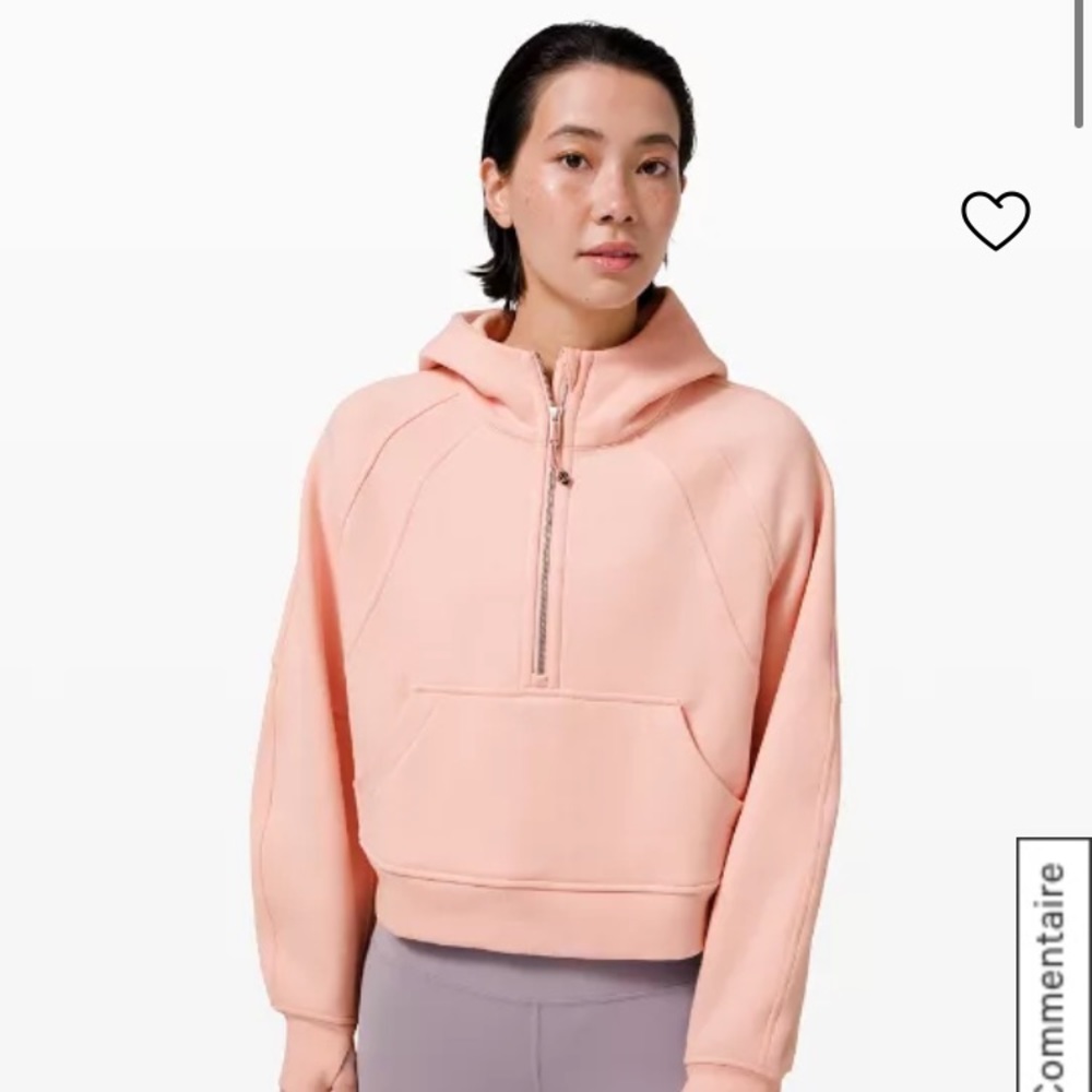 NWT LULULEMON Scuba Oversized Half Zip (M/L)